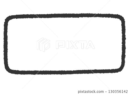 Hand-drawn rectangular frame Hand-drawn rectangular frame 130356142