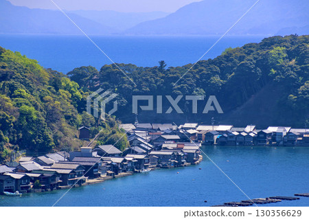 伊根舟屋及舟屋村公園(京都府伊根町) 伊根舟屋及舟屋村公園(京都府伊根町) 130356629