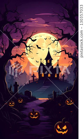 Background material_Halloween 130357033