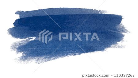 blue watercolor background. Artistic hand paint. Isolated on transparent background. blue watercolor background. Artistic hand paint. Isolated on transparent background. 130357262