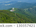 從筑波山山頂和筑波山纜車（女體山）看到的夏季景色 130357421