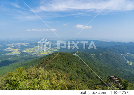 從筑波山（女體山頂）眺望關東平原 130357571