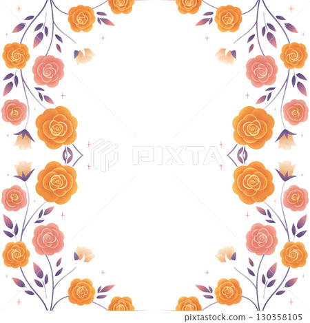vector illustration of abstract geometric pattern 130358105