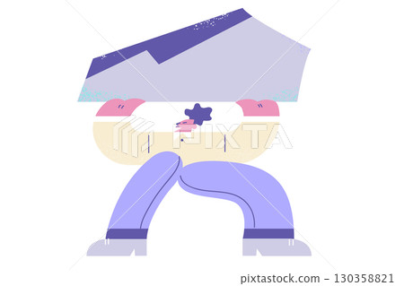 Pressure, inner strength, possibilities concept 130358821