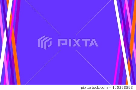 Geometric pattern frame colorful lines blue purple Geometric pattern frame colorful lines blue purple 130358898