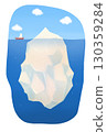 The tip of the iceberg (subconscious, metaphorical image, environmental issues) 130359284