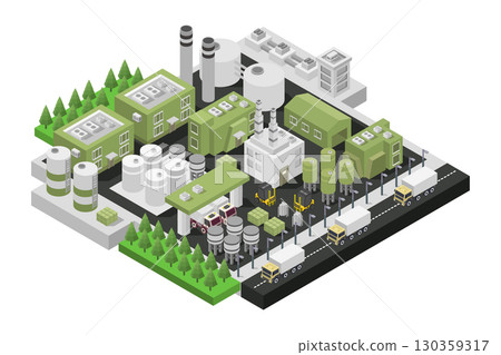 Isometric Industry 130359317