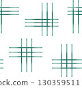 Watercolor background with grid seamless pattern. Hand drawn composition isolated from the background. For scrapbooking and stationery, fabric printing, packaging 130359511