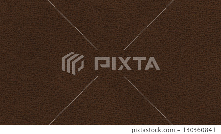 Realistic cowhide texture background material, brown leather, seamless pattern 130360841