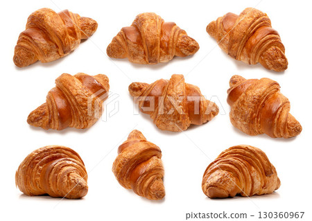Croissants for cutting out 130360967