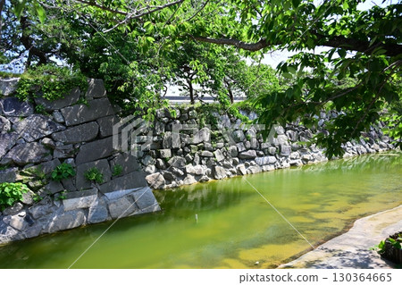 唐津城:肥後堀(佐賀縣唐津市) 唐津城:肥後堀(佐賀縣唐津市) 130364665