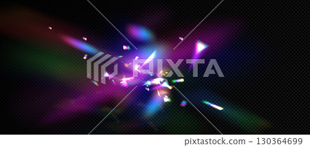 Flare lens prism effect with light refraction Flare lens prism effect with light refraction 130364699
