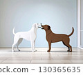 Message card from a dog 130365635