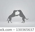 Message card from a dog 130365637
