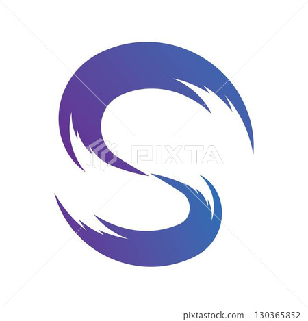 Business corporate S letter logo design 130365852