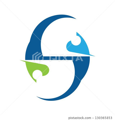 Business corporate S letter logo design 130365853
