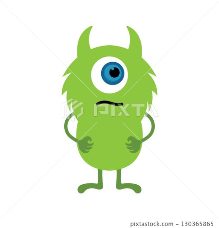 Monster cartoon devil character illustration Monster cartoon devil character illustration 130365865