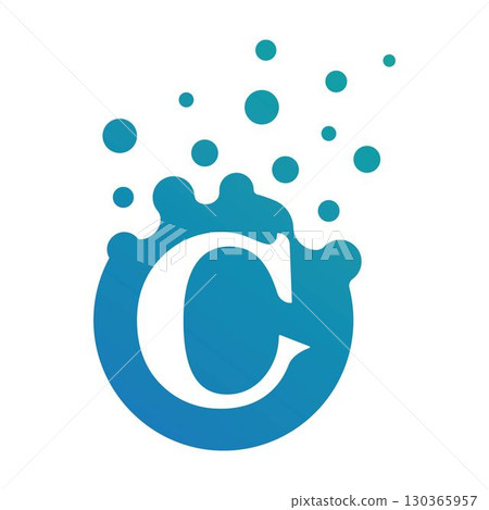 Letter C logo icon design template 130365957
