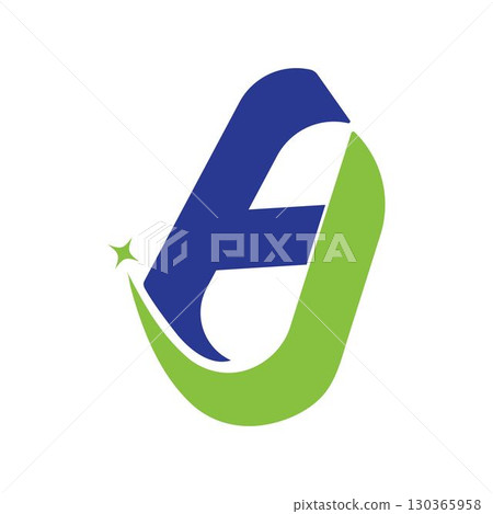 A Letter Logo Business Template Vector A Letter Logo Business Template Vector 130365958