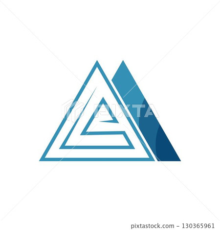 A Letter Logo Business Template Vector A Letter Logo Business Template Vector 130365961