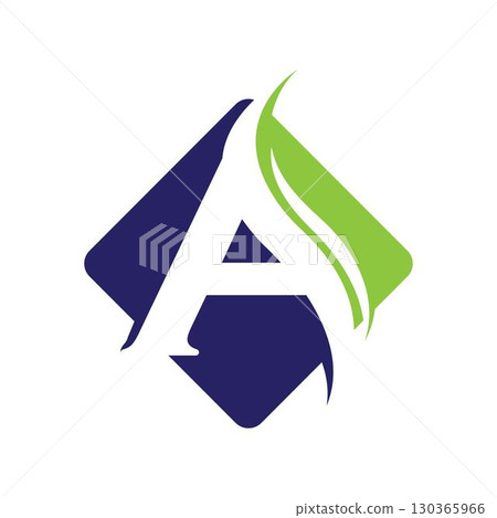 A Letter Logo Business Template Vector A Letter Logo Business Template Vector 130365966