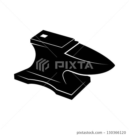 Anvil for Blacksmith Illustration Symbol Vector Logo 130366120