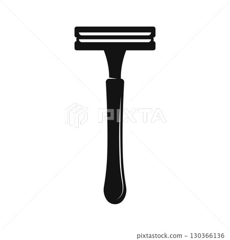 shaving razor icon logo vector 130366136