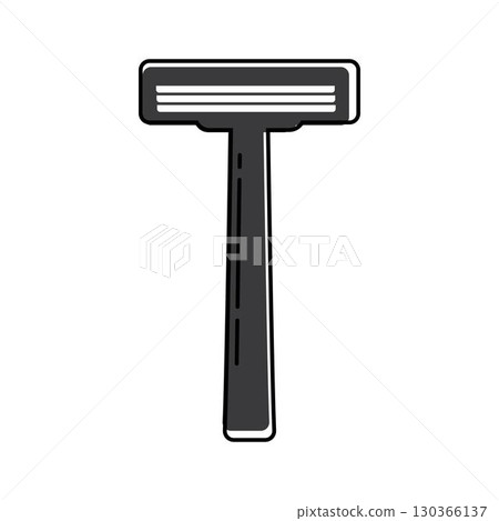 shaving razor icon logo vector 130366137