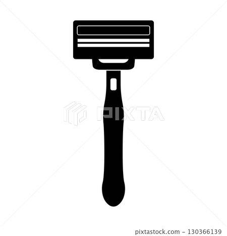 shaving razor icon logo vector 130366139