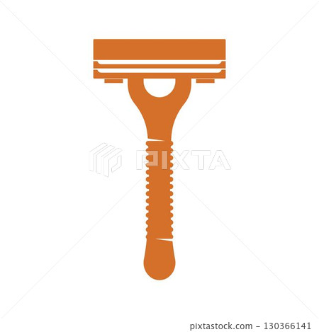 shaving razor icon logo vector 130366141