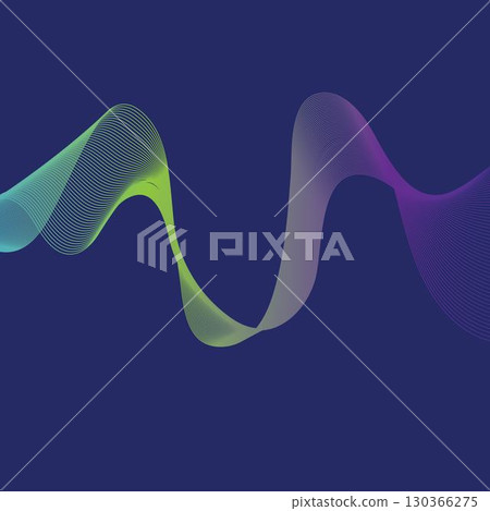 Abstract wave line. Digital frequency equalizer. Abstract wave line. Digital frequency equalizer. 130366275