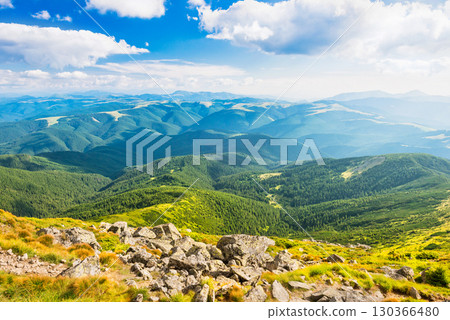 Green mountains and hills landscape Green mountains and hills landscape 130366480