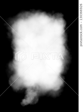 方形煙霧泡泡 130366926