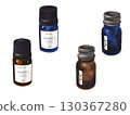 Aromatherapy oil bottle, light-blocking medicine bottle, glass bottle 130367280