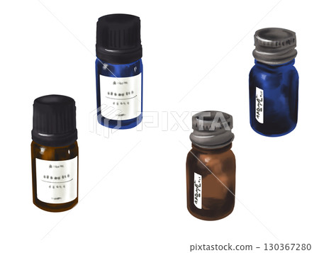 香薰油瓶、遮光藥瓶、玻璃瓶 130367280