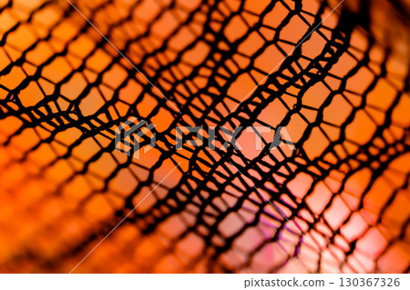 黑色蕾絲萬聖節背景材料 130367326