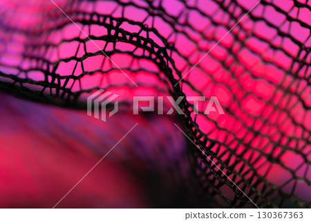 黑色蕾絲萬聖節背景材料 130367363