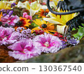 Colorful water flowers 130367540