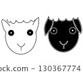 Black and White Sheep 130367774