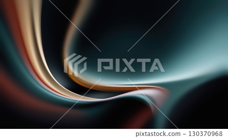 Curving waves blend in a captivating gradient of muted colors, highlighting fluid movement and harmony. Curving waves blend in a captivating gradient of muted colors, highlighting fluid movement and harmony. 130370968