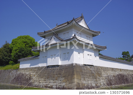 World Heritage Site Nijo Castle's Corner Tower and Moat 130371696