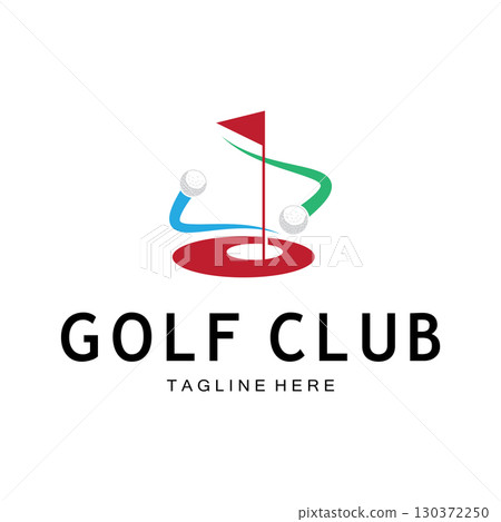 Golf ball logo, Golf design stick logo, logo for professional golf team, golf club, tournament, golf store business, golf course, event Golf ball logo, Golf design stick logo, logo for professional golf team, golf club, tournament, golf store business, golf course, event 130372250