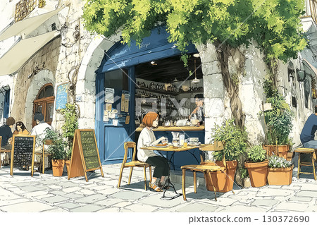 戶外咖啡館 戶外咖啡館 130372690