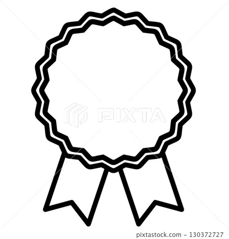 medal with ribbon 130372727