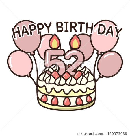 birthday cake	 130373088