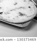 real Neapolitan Italian pizza called margherita pizza just out of the oven 130373469