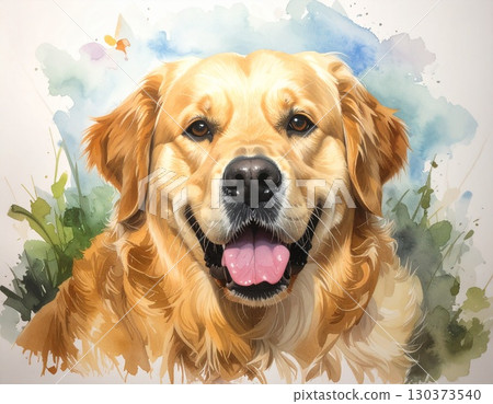 Golden retriever 130373540