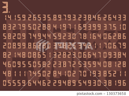 Pi 桌布_數字 1 130373658