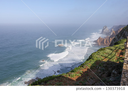 Landscape of Cabo da Roca is landmark in portugal Landscape of Cabo da Roca is landmark in portugal 130373918