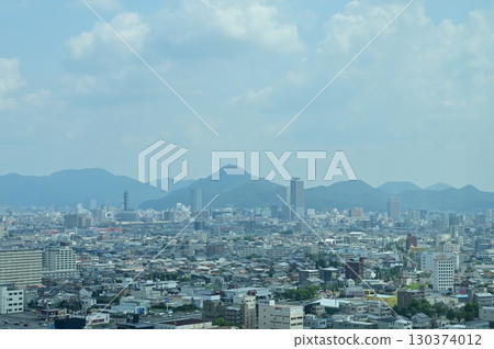 岐阜縣政府及岐阜城的瞭望大廳 130374012